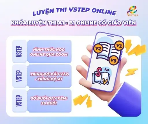 image Khóa luyện thi A1 - B1 VSTEP