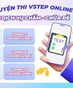 Dịch vụ chấm - chữa đề I Luyện thi Vstep Online