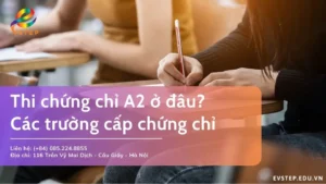 Thi chứng chỉ A2 ở đâu