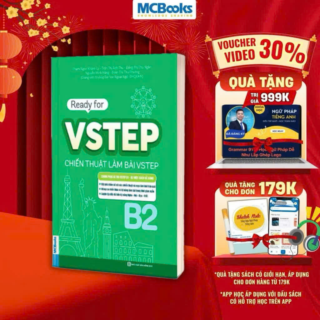 Sách luyện thi Vstep b2